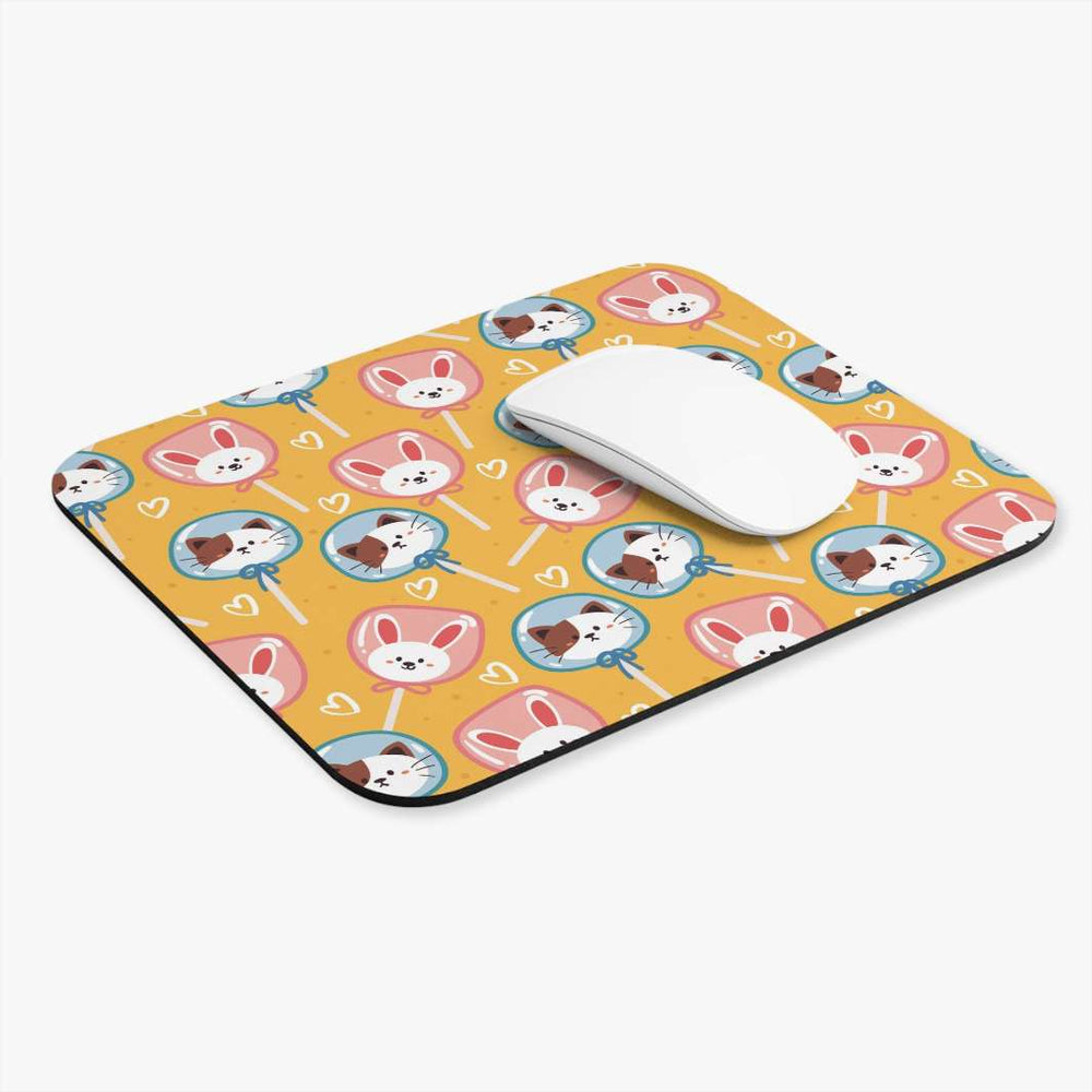 Candy Cat Mouse Pad - Happy Little Kitty