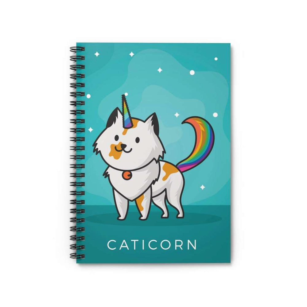 Caticorn Spiral Notebook - Happy Little Kitty