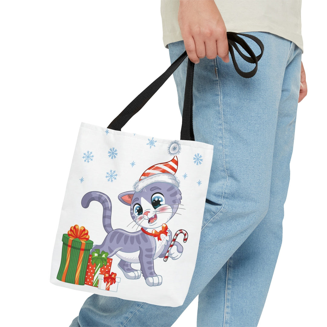Candy Kitty Tote Bag - Happy Little Kitty