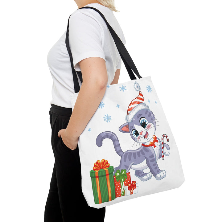 Candy Kitty Tote Bag - Happy Little Kitty