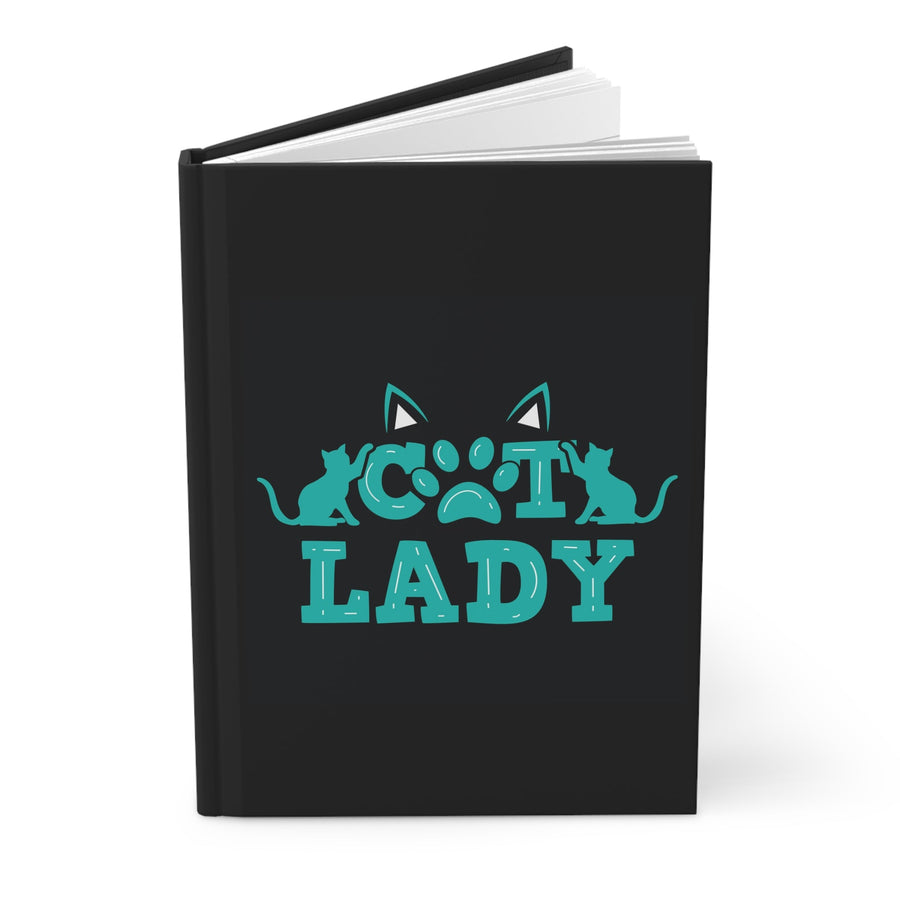 Cat Lady Hardcover Journal - Happy Little Kitty