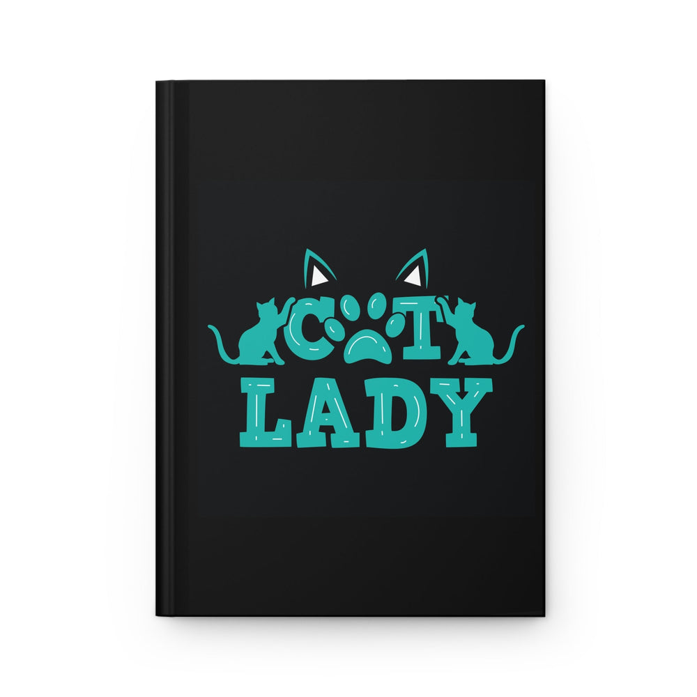 Cat Lady Hardcover Journal - Happy Little Kitty