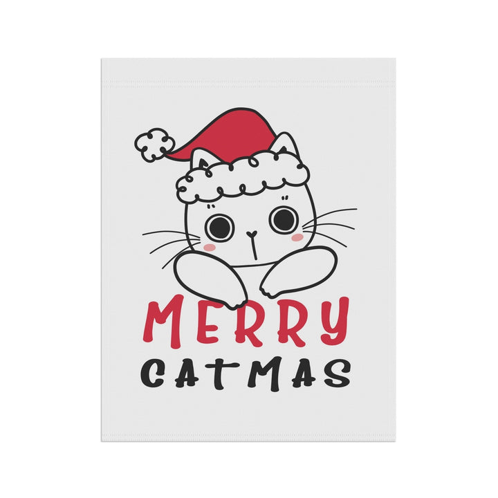 Catmas Cat Garden & House Banner - Happy Little Kitty