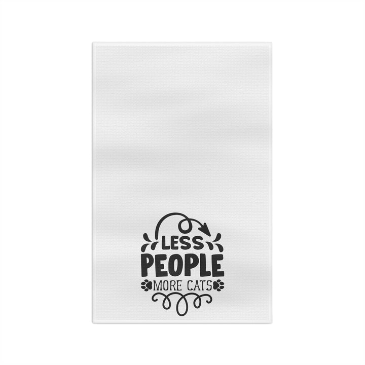 Cats Not People Tea Towel - Happy Little Kitty