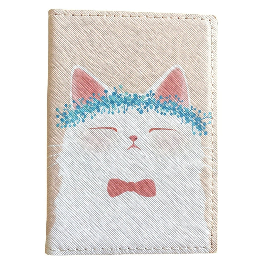 Festival Cat Passport Cover - Happy Little Kitty