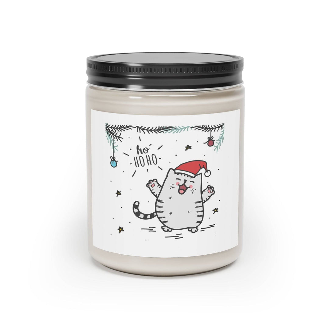 Ho Ho Ho Kitty Scented Candle, 9oz - Happy Little Kitty