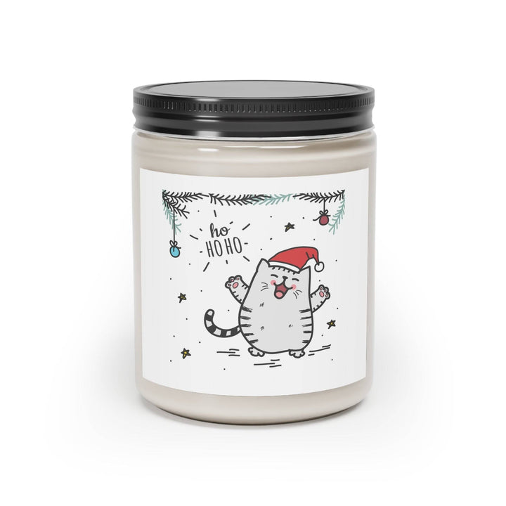 Ho Ho Ho Kitty Scented Candle, 9oz - Happy Little Kitty