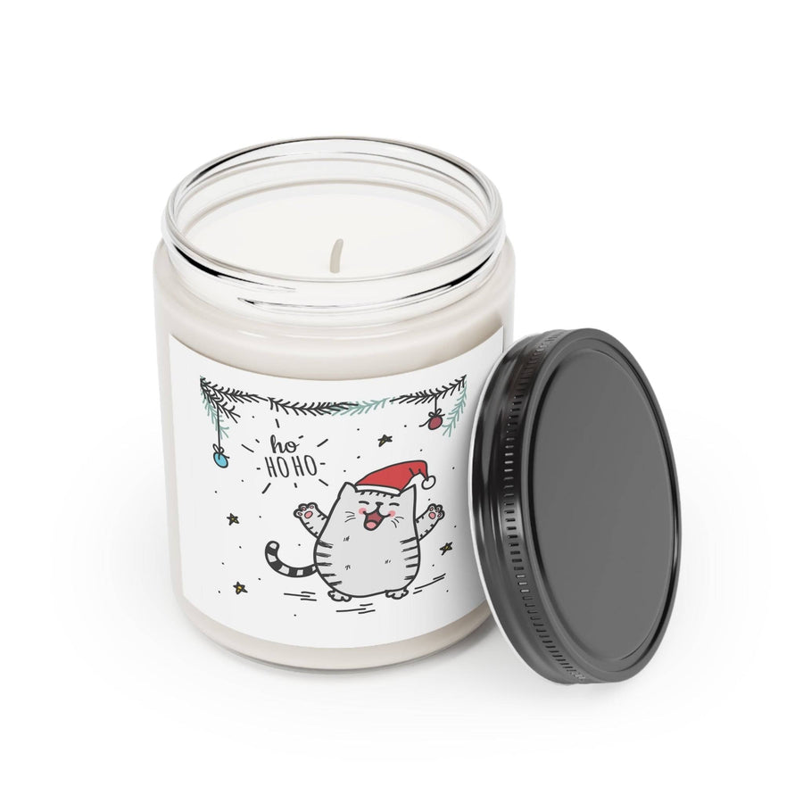 Ho Ho Ho Kitty Scented Candle, 9oz - Happy Little Kitty