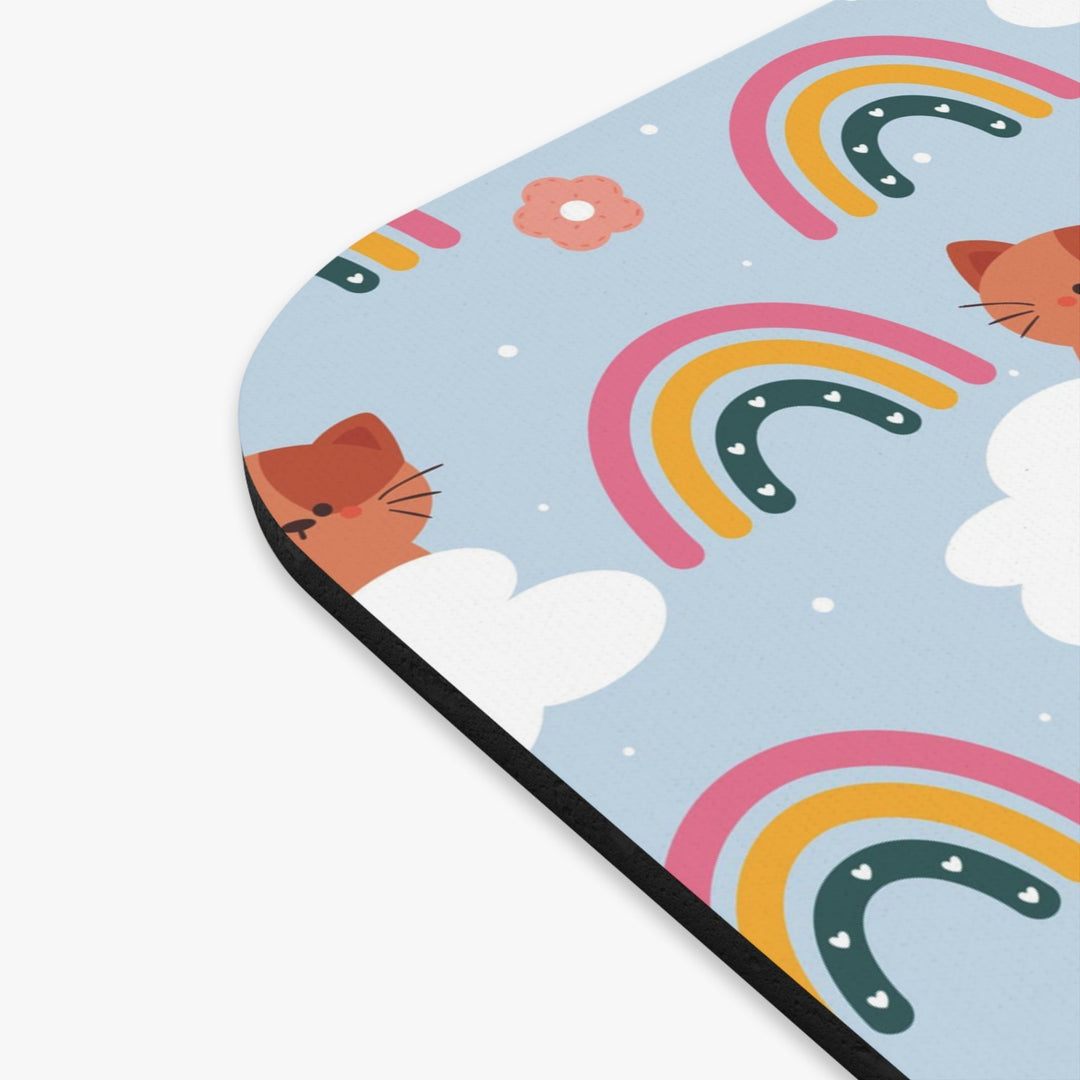 Kitties in the Clouds Mouse Pad - Happy Little Kitty