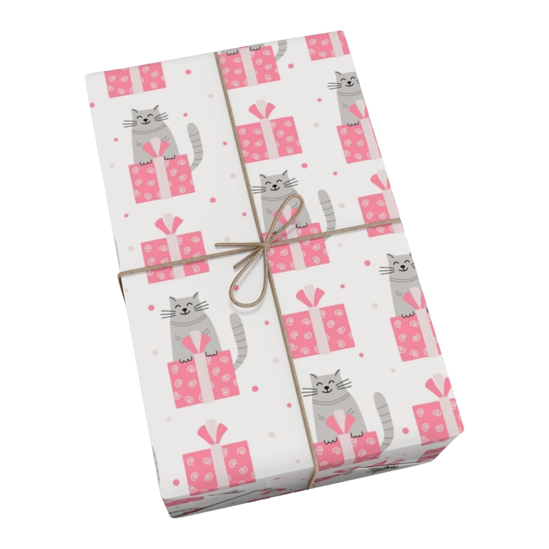 Purrfect Present Kitty Gift Wrap - Happy Little Kitty