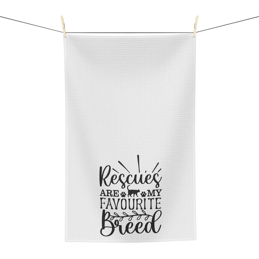 Rescue Cats Tea Towel - Happy Little Kitty