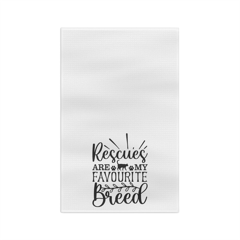 Rescue Cats Tea Towel - Happy Little Kitty