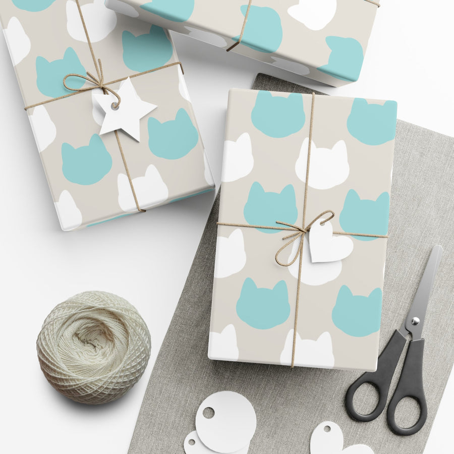 Tiffany Cat Gift Wrap - Happy Little Kitty