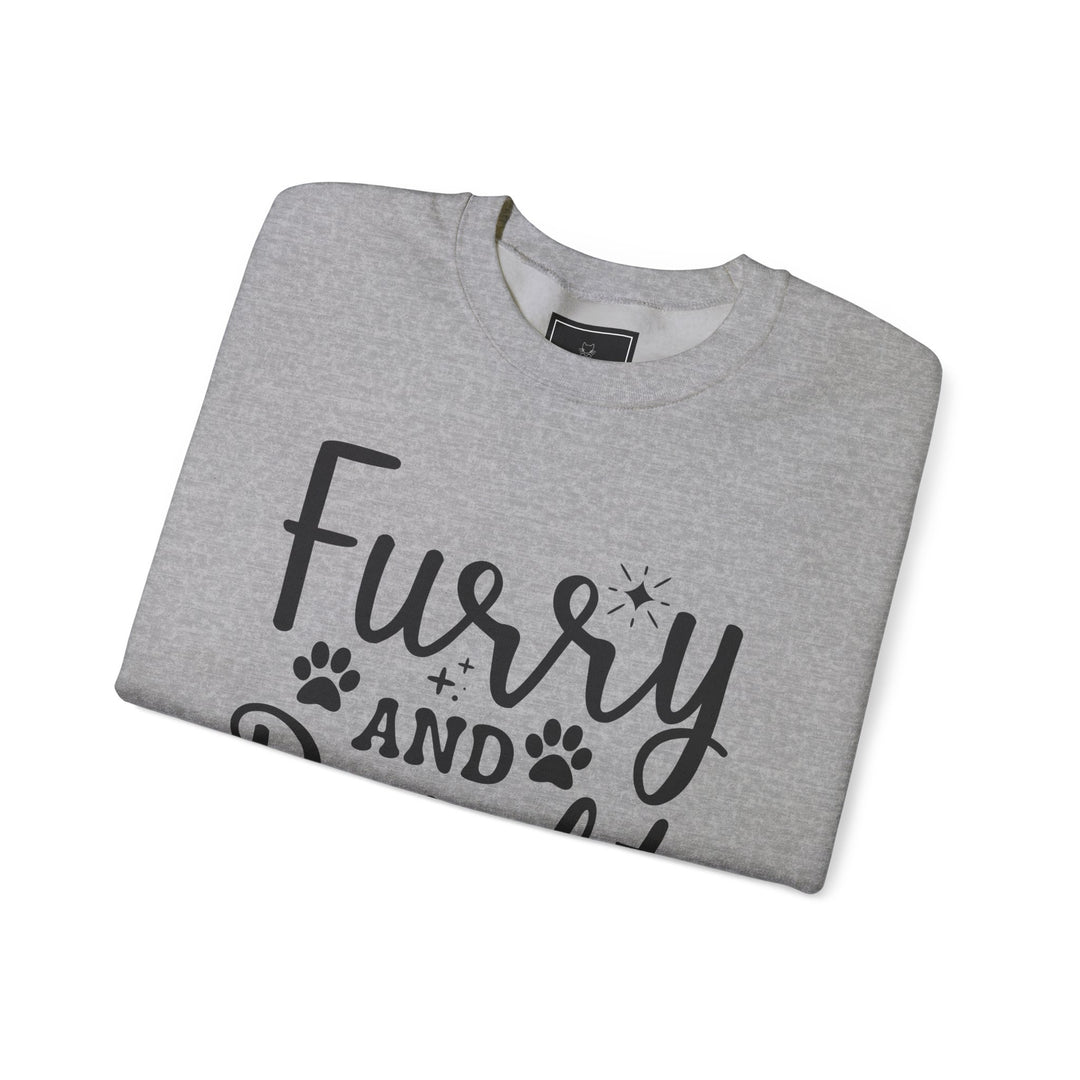 Furry and Bright Unisex Crewneck Sweatshirt
