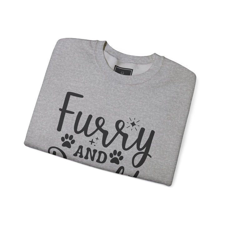 Furry and Bright Unisex Crewneck Sweatshirt