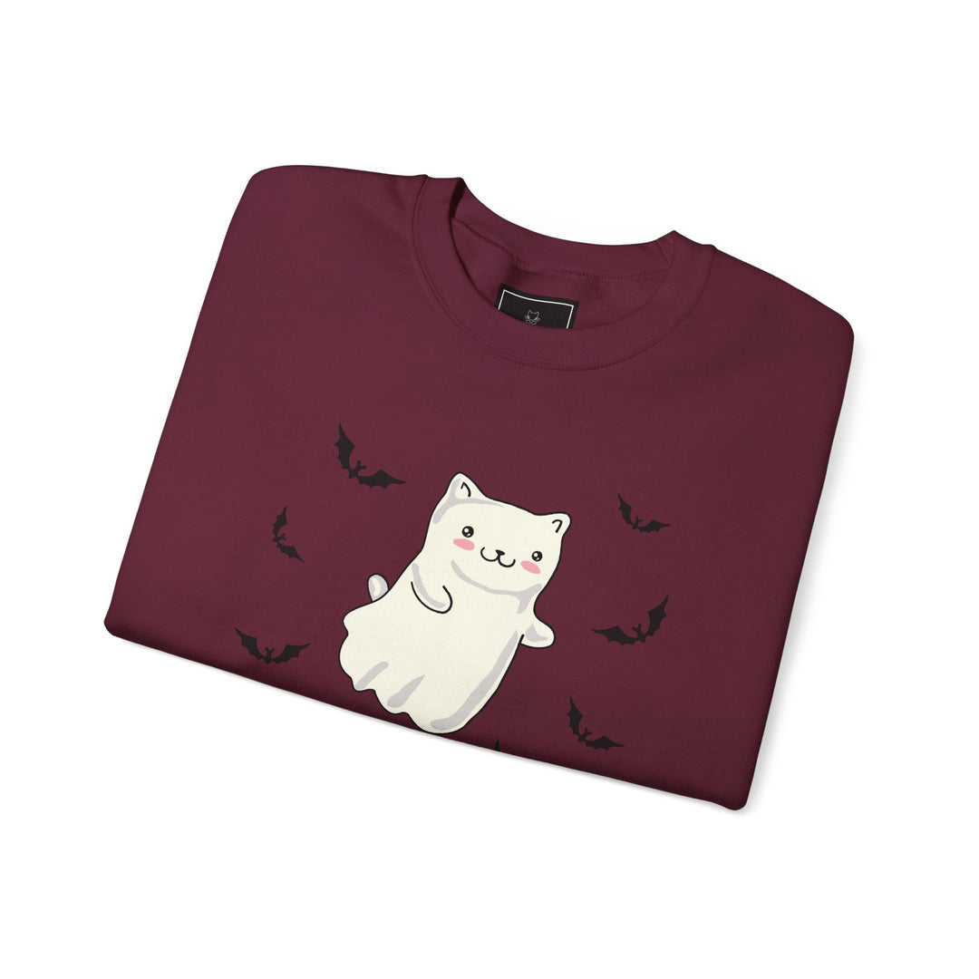 Meow. Purr. Boo. Unisex Crewneck Sweatshirt
