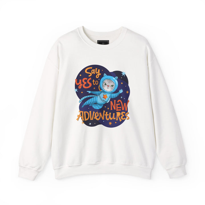 Adventure Kitty Crewneck Sweatshirt