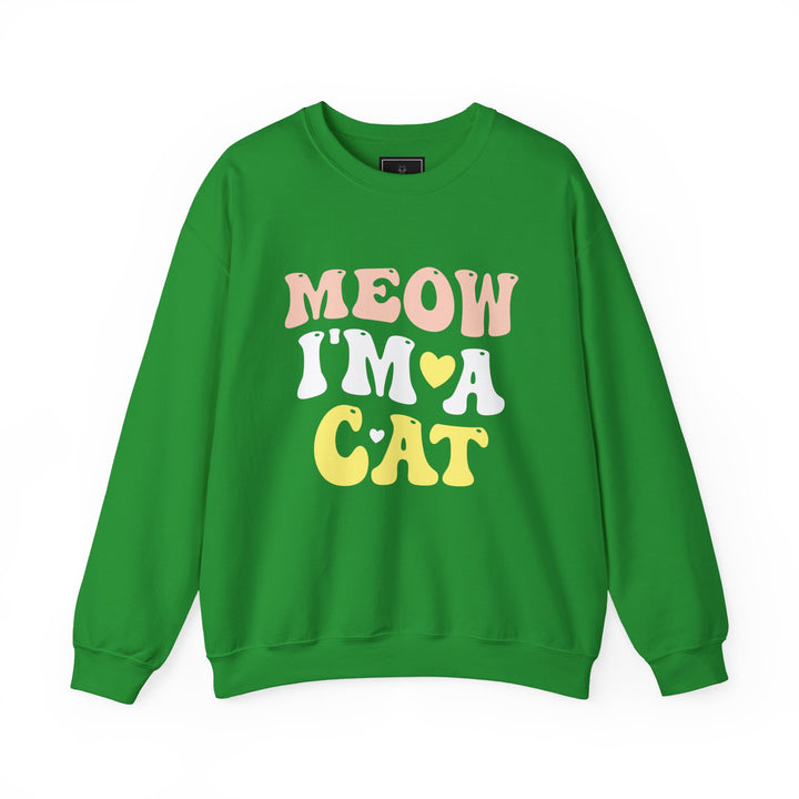 Meow I'm A Cat Unisex Crewneck Sweatshirt