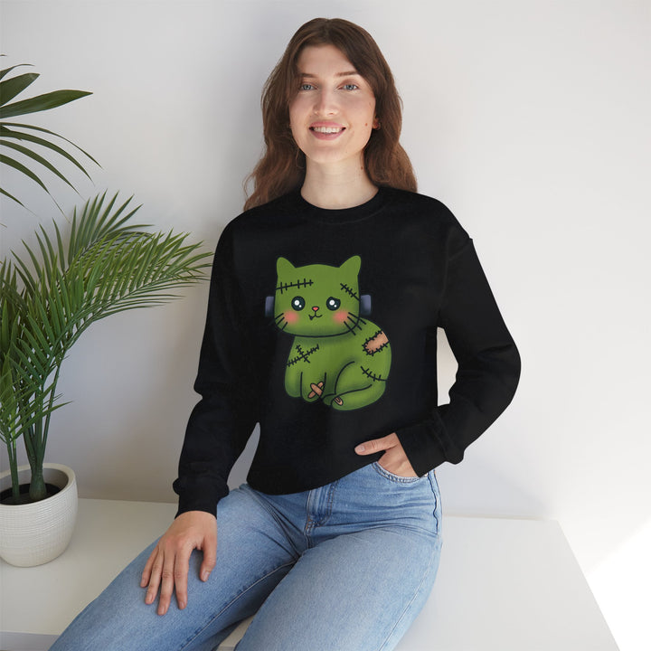 Frankenkitty Unisex Crewneck Sweatshirt