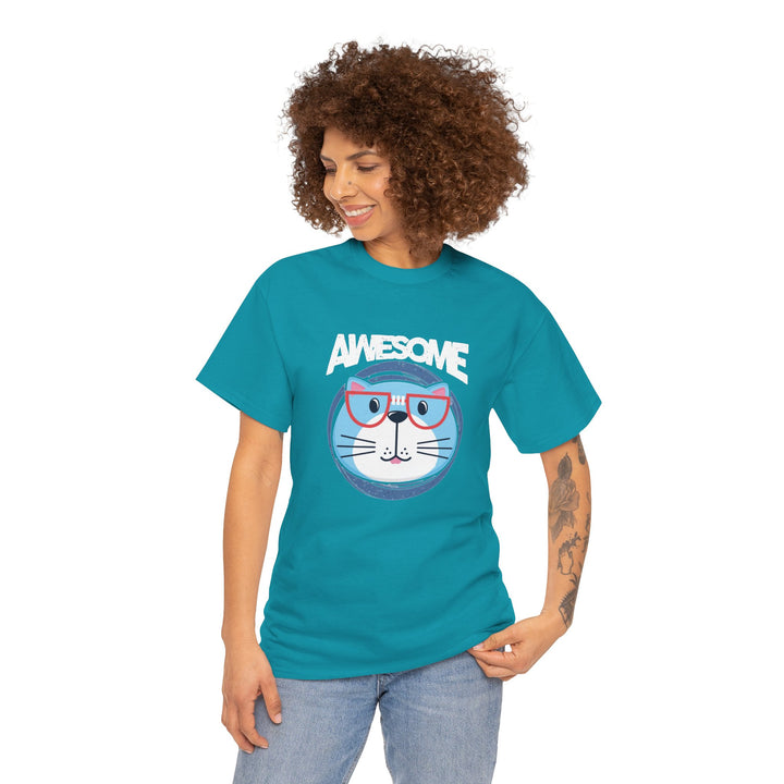 Awesome Cat Cotton Tee