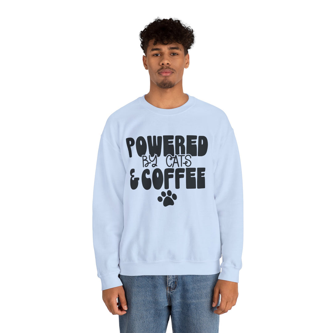 Cats and Coffee Crewneck Sweatshirt