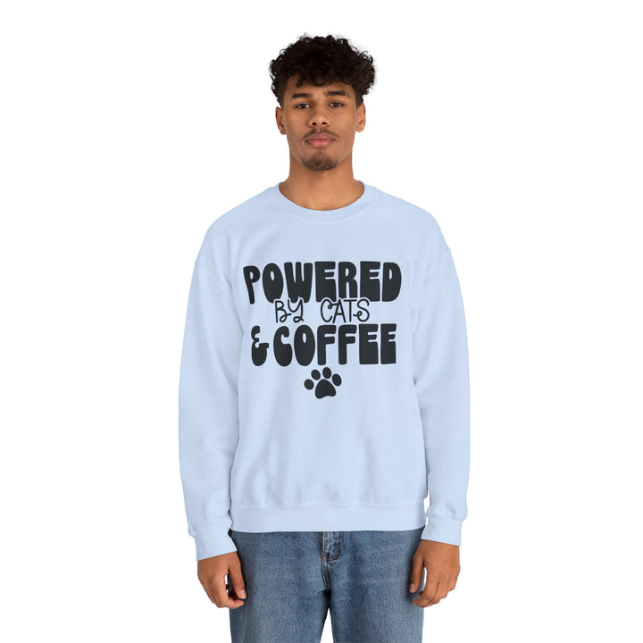 Cats and Coffee Crewneck Sweatshirt
