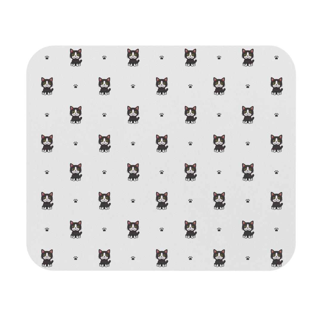 Tuxedo Cat Mouse Pad
