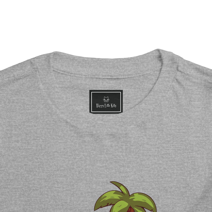 Tropical Cat Toddler Tee