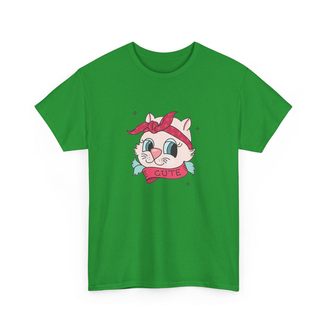 Tattoo Cat Cotton Tee