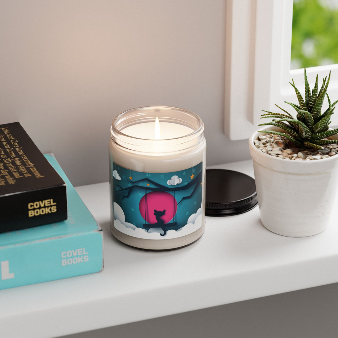 Stargazer Kitty Scented Soy Candle, 9oz