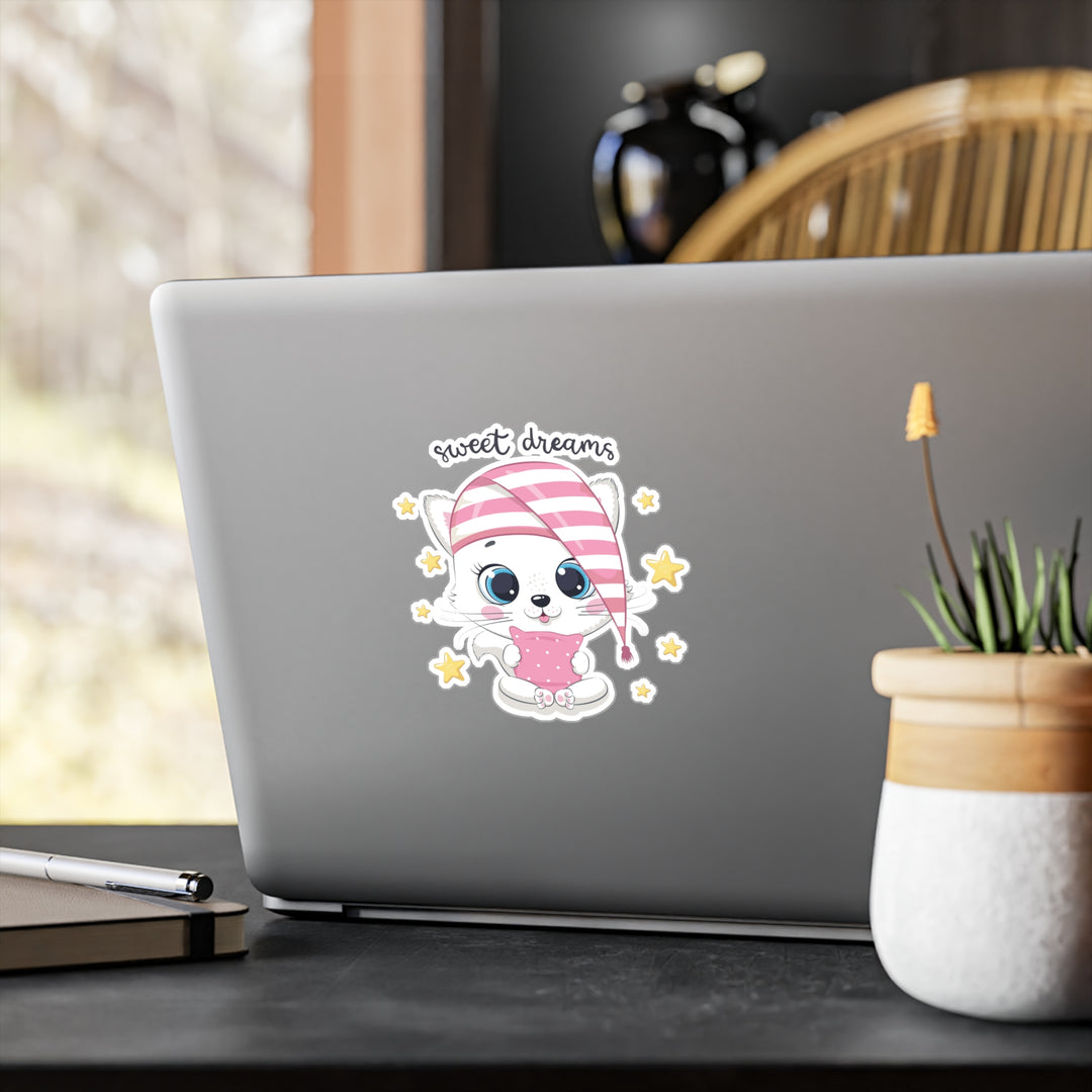 Sweet Dreams Kitty Sticker