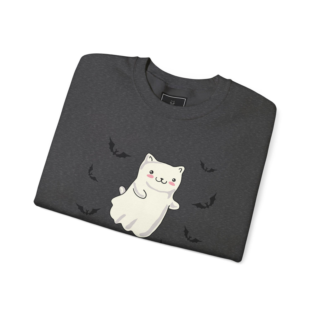 Meow. Purr. Boo. Unisex Crewneck Sweatshirt