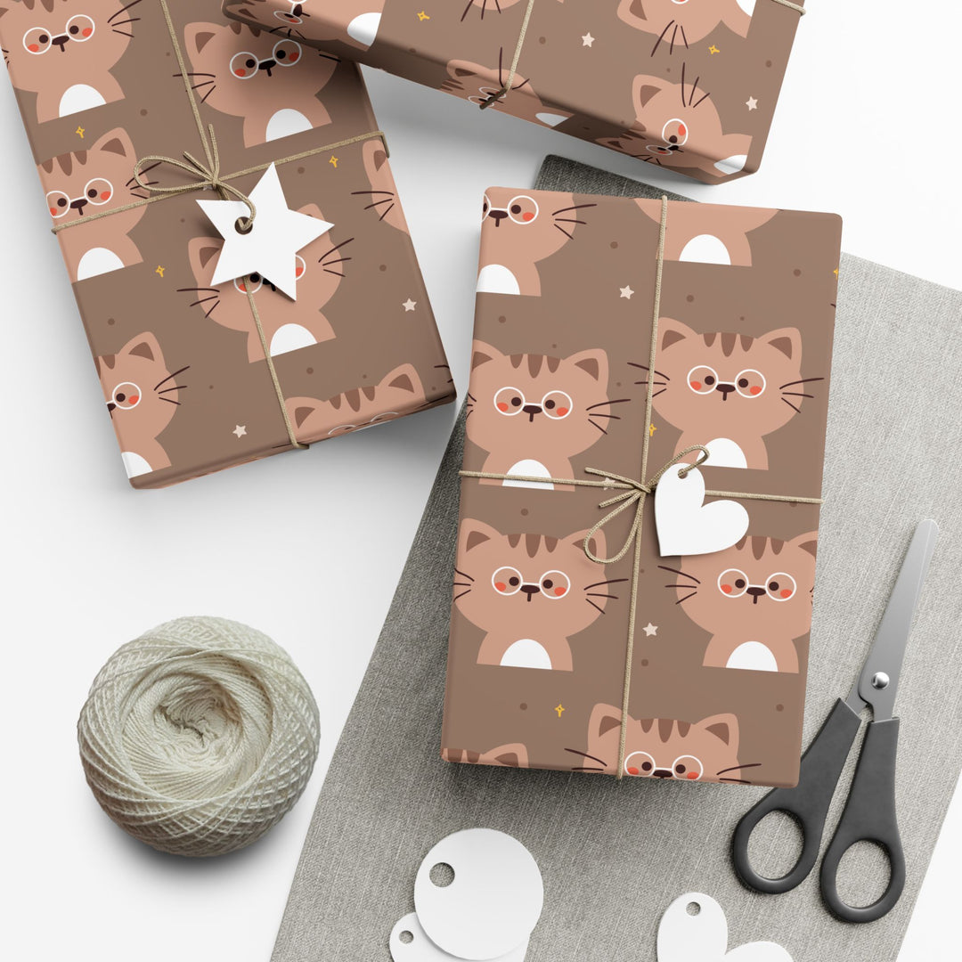 Chocolate Cat Gift Wrap