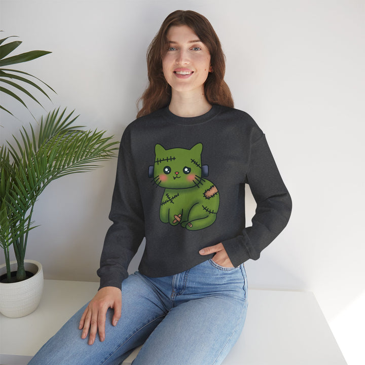Frankenkitty Unisex Crewneck Sweatshirt