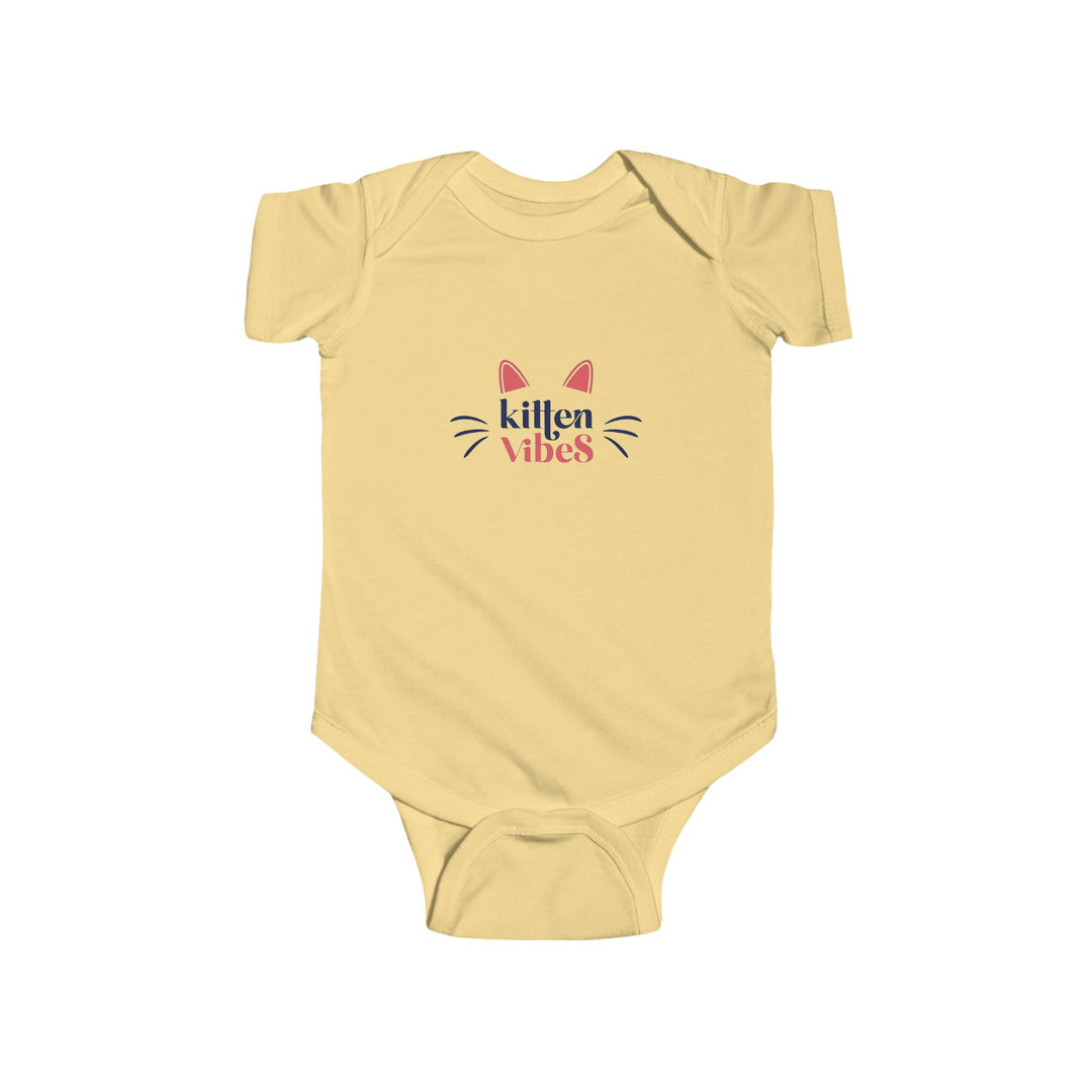Kitten Vibes Infant Fine Jersey Bodysuit