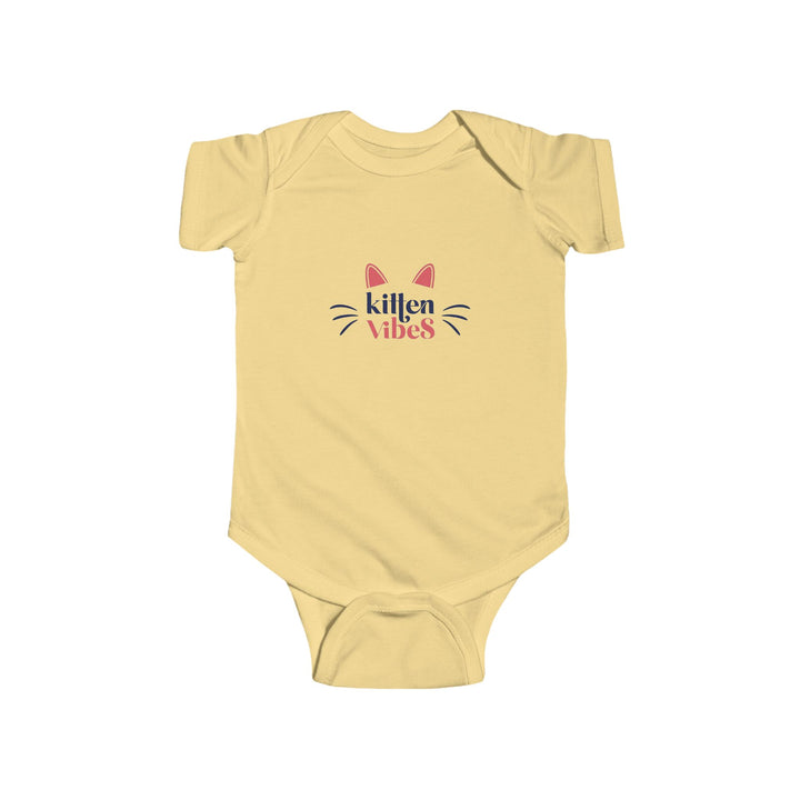 Kitten Vibes Infant Fine Jersey Bodysuit