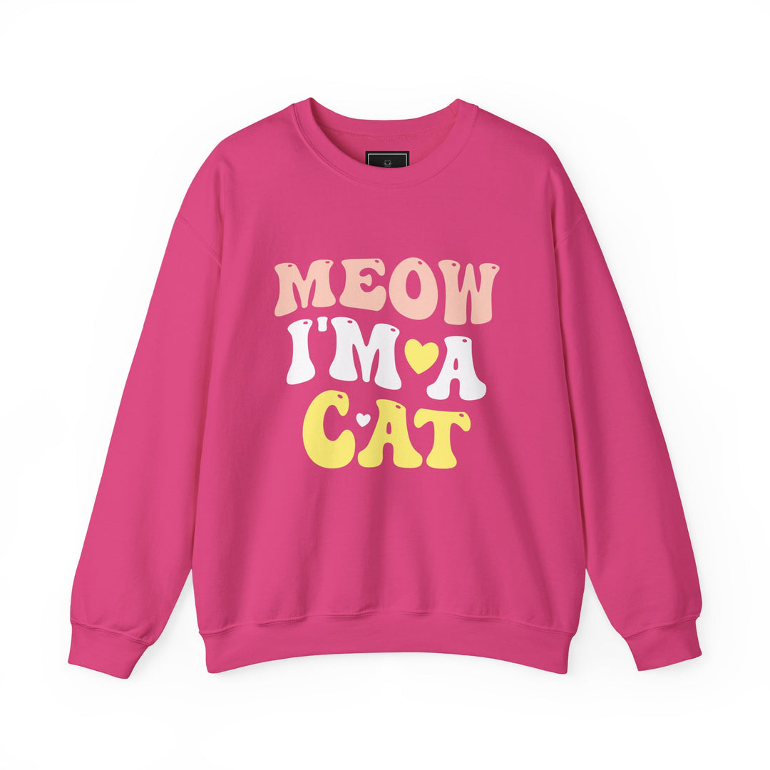 Meow I'm A Cat Unisex Crewneck Sweatshirt
