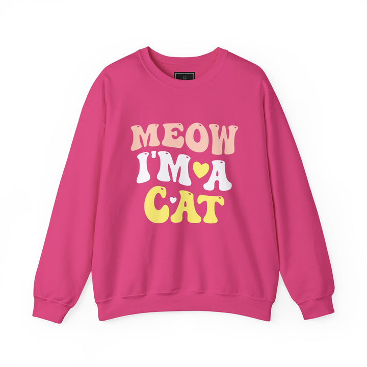 Meow I'm A Cat Unisex Crewneck Sweatshirt