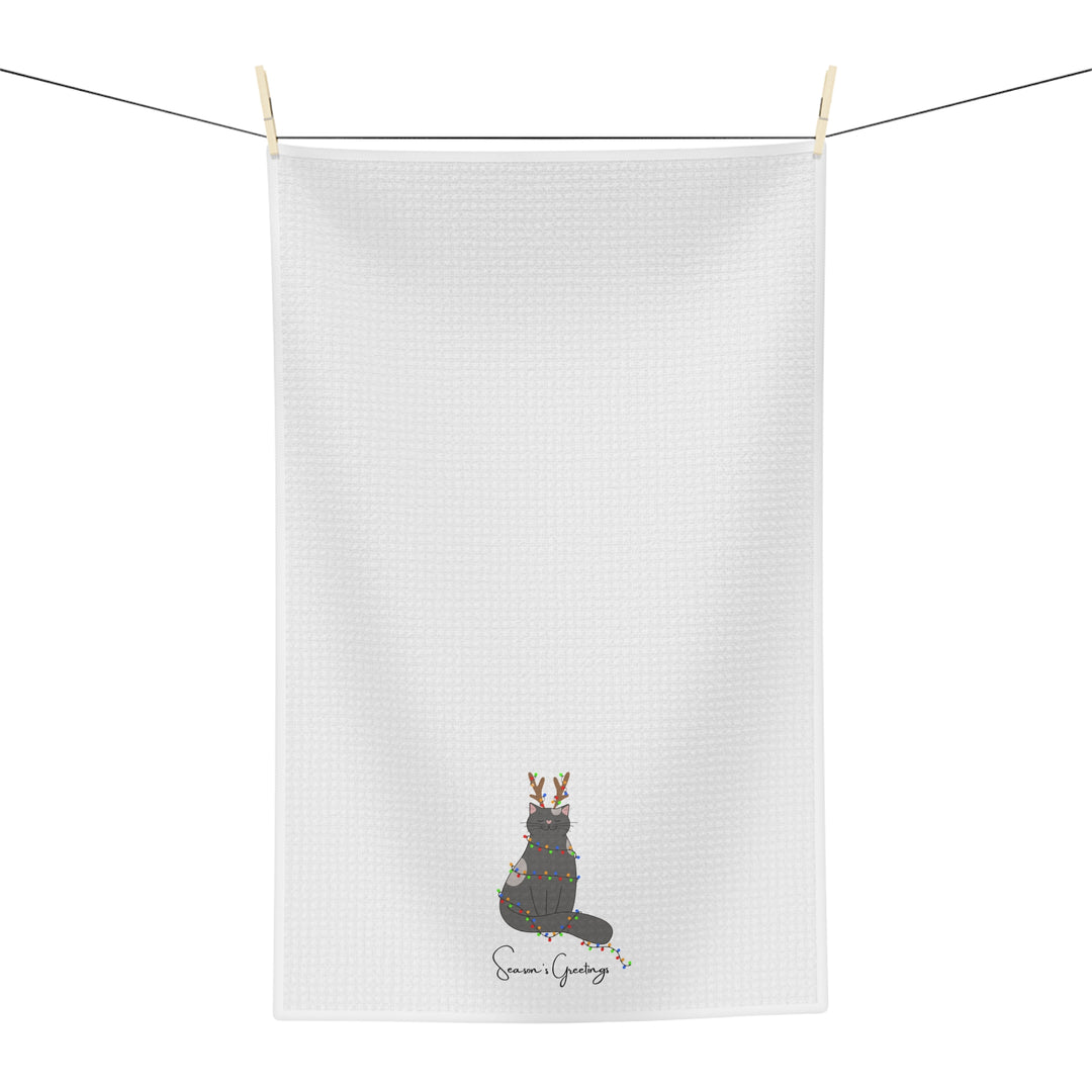 Season's Greetings Tea Towel
