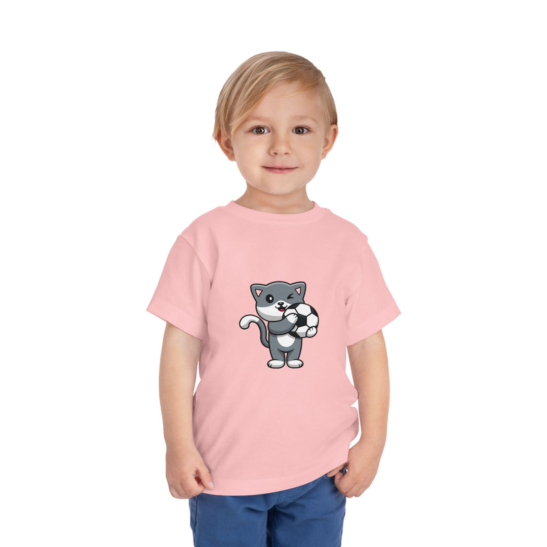 Soccer Cat Toddler Tee
