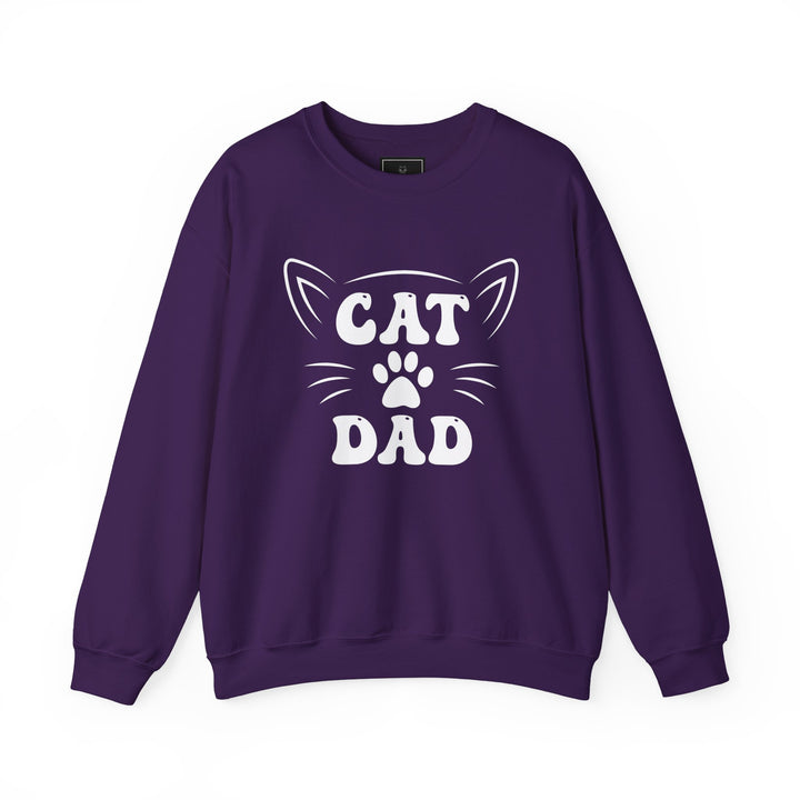 Cat Dad Crewneck Sweatshirt