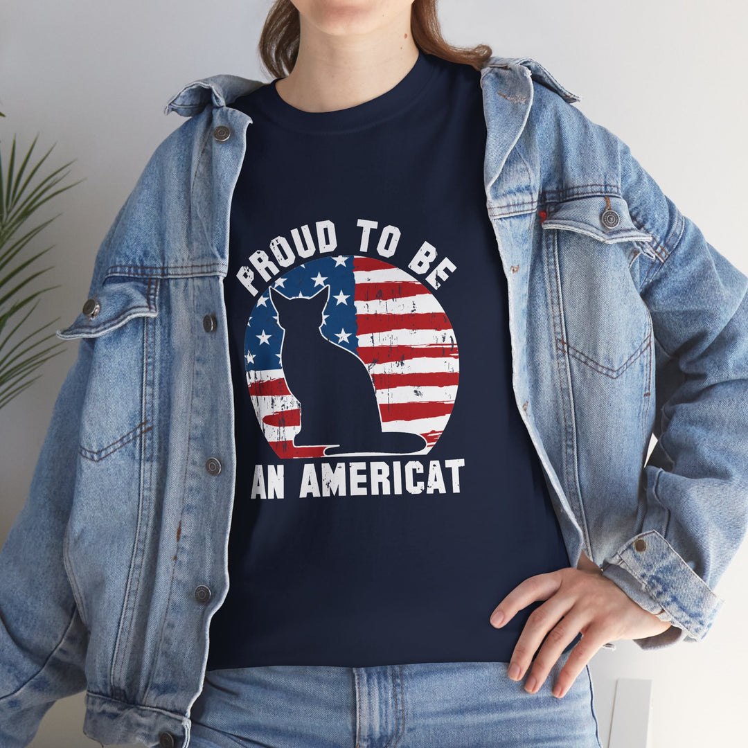 Proud to Be An Americat Cotton Tee