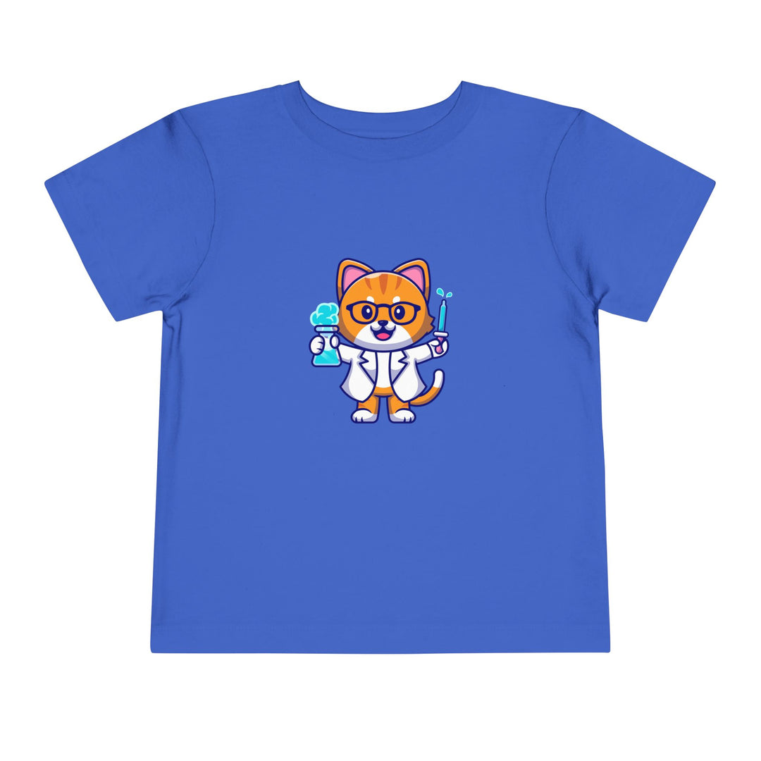 Scientist Kitty Toddler Tee
