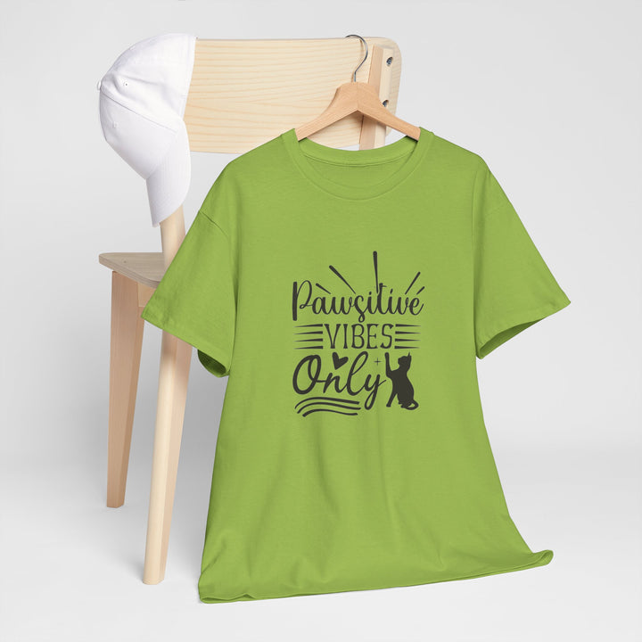 Pawsitive Vibes Cotton Tee
