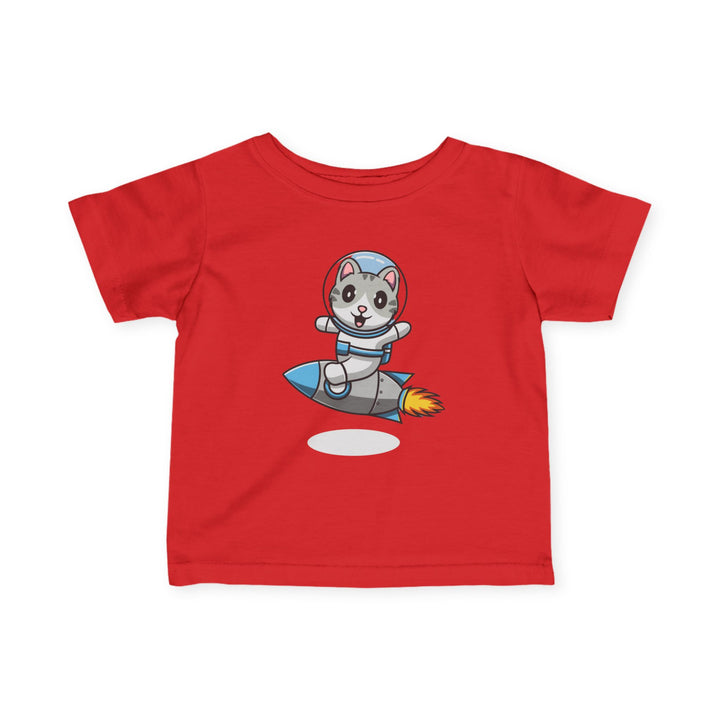 Rocket Kitty Infant Fine Jersey Tee