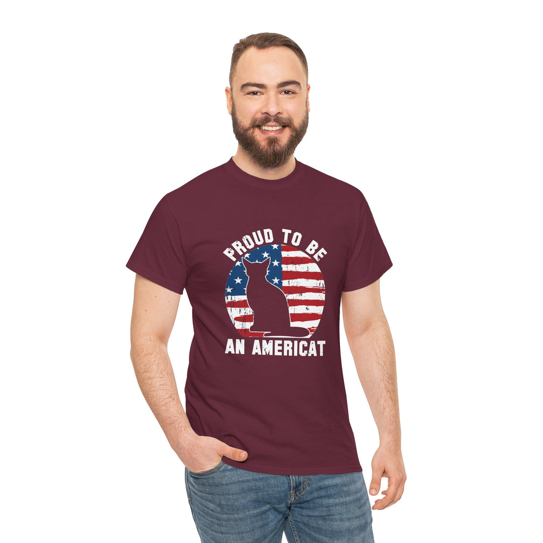 Proud to Be An Americat Cotton Tee