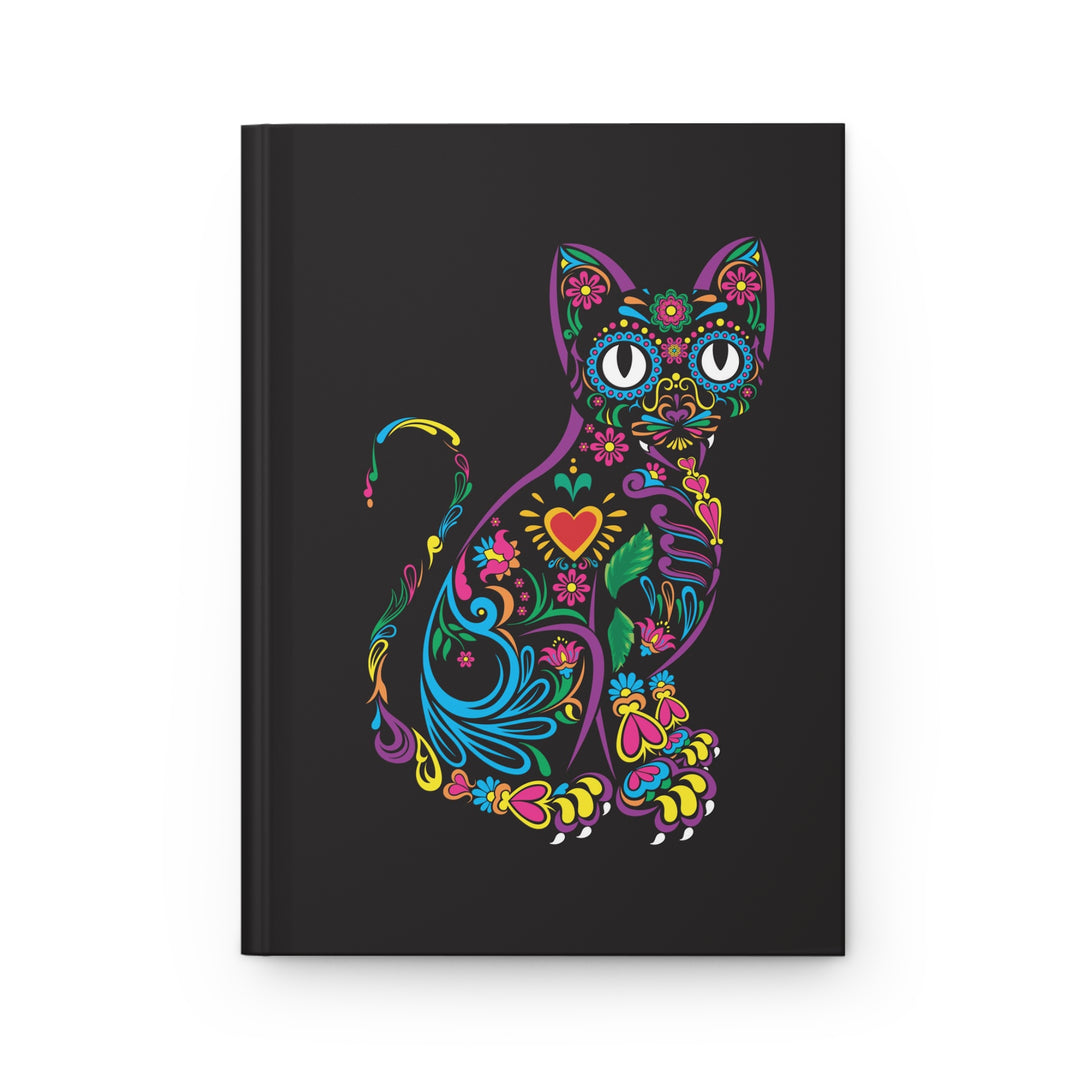 Vibrant Kitty Hardcover Journal