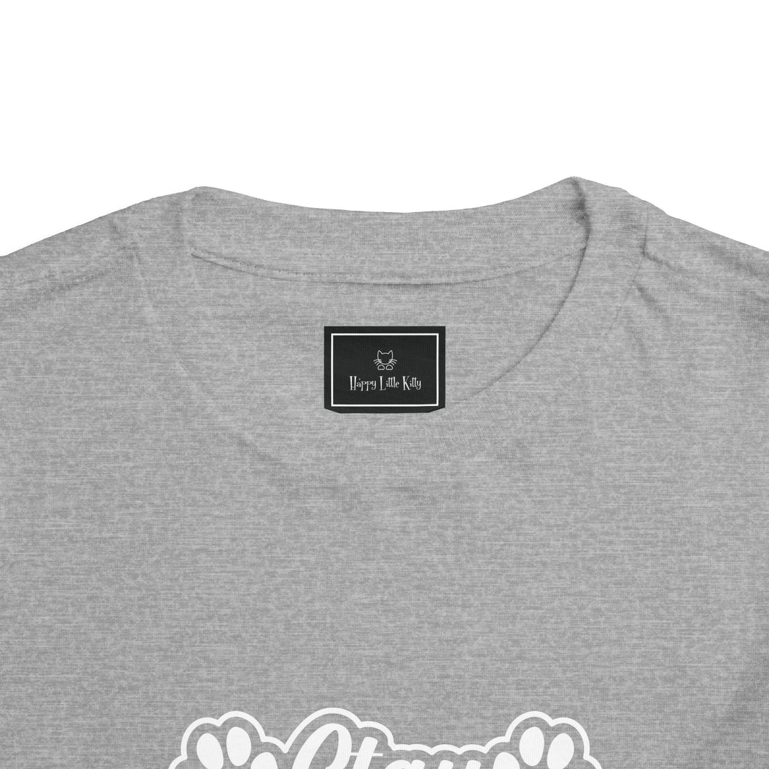 Stay Pawsitive Toddler Tee
