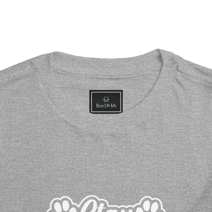 Stay Pawsitive Toddler Tee