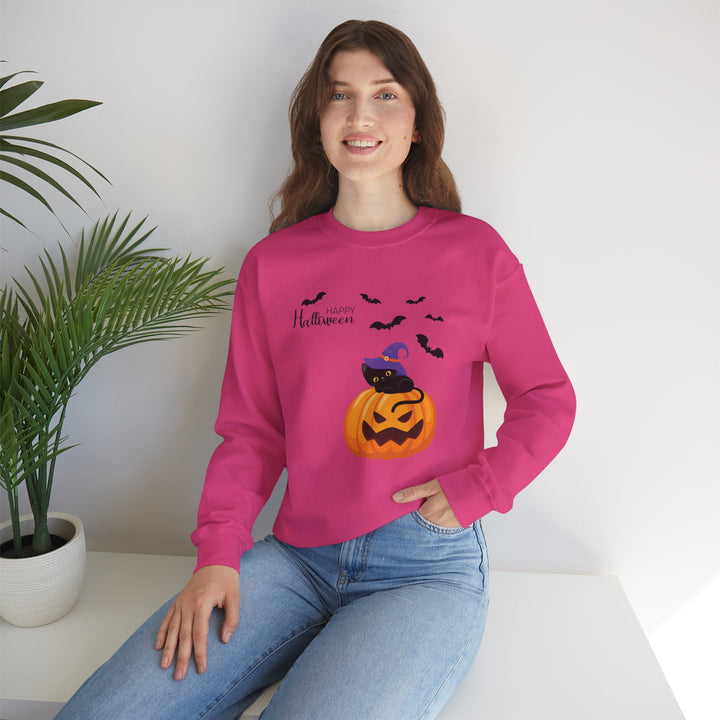Cat-O-Lantern Crewneck Sweatshirt
